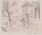 André DUNOYER DE SEGONZAC (Boussy-Saint-Antoine, 1884 - Paris, 1974)
Paris, quai...
