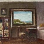 Robert Jean VIEILLARD (XIX-XXe siècles) Bréhat, fenêtre ouverte sur la...
