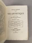 GEFFROY, Gustave. La vie artistique. Troisième série. Paris, Dentu, 1894....