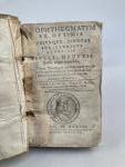 ERASMUS, Desiderius.  Apophthegmatum ex optimis utriusque  linguae scriptoribus...