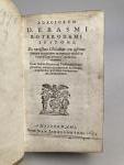 ERASMUS, Desiderius. Adagiorum D. Erasmi Roterodami Epitome | Ex novissima...