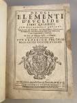 EUCLIDE D'ALEXANDRIE. De gli Elementi d Euclide Libri quindici |...