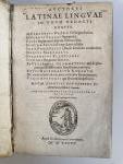 GODEFROY, Denis (1549-1622).  Auctores Latinæ Linguæ in unum redacti...