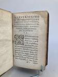 ORSINI, Fulvio (1529-1600).  Virgilius Collatione Scriptorum Græcorum Illustratus, opera...