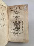 POLYBIUS. Polybii Historiographi Historiarum Libri Quinque | Nicolao Perotto, interprete.Lyon,...