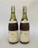 CORTON-RENARDES 1979 - Pierre ANDRE. 2 bouteilles. (Etiquettes légèrement tachées,...