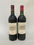Château du GLANA 1985 - SAINT-JULIEN. 2 bouteilles. (Etiquettes légèrement...