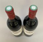Château du GLANA 1993 - SAINT-JULIEN. 2 bouteilles. (Etiquettes légèrement...