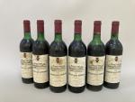 Château HAUT PEYRAGUEY 1982 - GRAVES. 6 bouteilles. (Deux base...