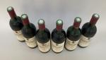 Château HAUT PEYRAGUEY 1982 - GRAVES. 6 bouteilles. (Deux base...