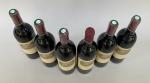 CARRUADES de LAFITE 1990 - PAUILLAC. 6 bouteilles.