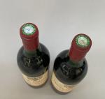 Château HAUT FERRAND 1979 - POMEROL. 2 bouteilles. (Légèrement basses).