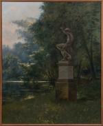 Jean DUFAU (XIX-XXe)
Dans le parc du château de Fontainebleau :...