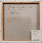 Jacques A. ROBERT (1944)"Venise".Huile sur toile signée en bas à...