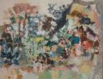 Raymond LEGUEULT (Paris, 1898-1971)"Le Parc". Huile sur toile signée et...