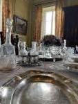 PARTIE DE SERVICE DE TABLE en cristal, 27 pièces, à...