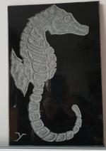 Yann CHANCEREL (XXIe)
"Hippocampe"
Granit sculpté. 
Hauteur : 40 cm. Largeur :...