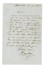 Lettre par ballon monté du 8 décembre 1870. (En l'état).JOINT...