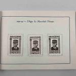 Ensemble de timbres et enveloppes timbrées Indochine, dont petit album...