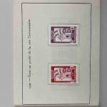 Ensemble de timbres et enveloppes timbrées Indochine, dont petit album...