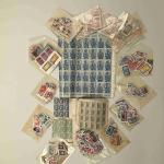 Ensemble philatélique ancien Colonies Françaises comprenant  timbres à l'unité...