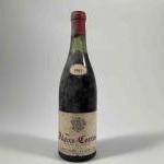 1 bouteille ALOXE CORTON - POTHIER TAVERNIER 1964 Etiquette tachée,...
