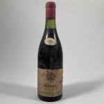 1 bouteille CORTON Grand cru - POTHIER TAVERNIER 1961 Etiquette...