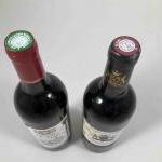 2 bouteilles BORDEAUX DIVERS 1 CHAMVERMEIL - Saint Estèphe 2014...