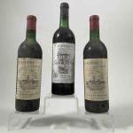 3 bouteilles BORDEAUX DIVERS1 Ch. La FLEUR du ROY -...