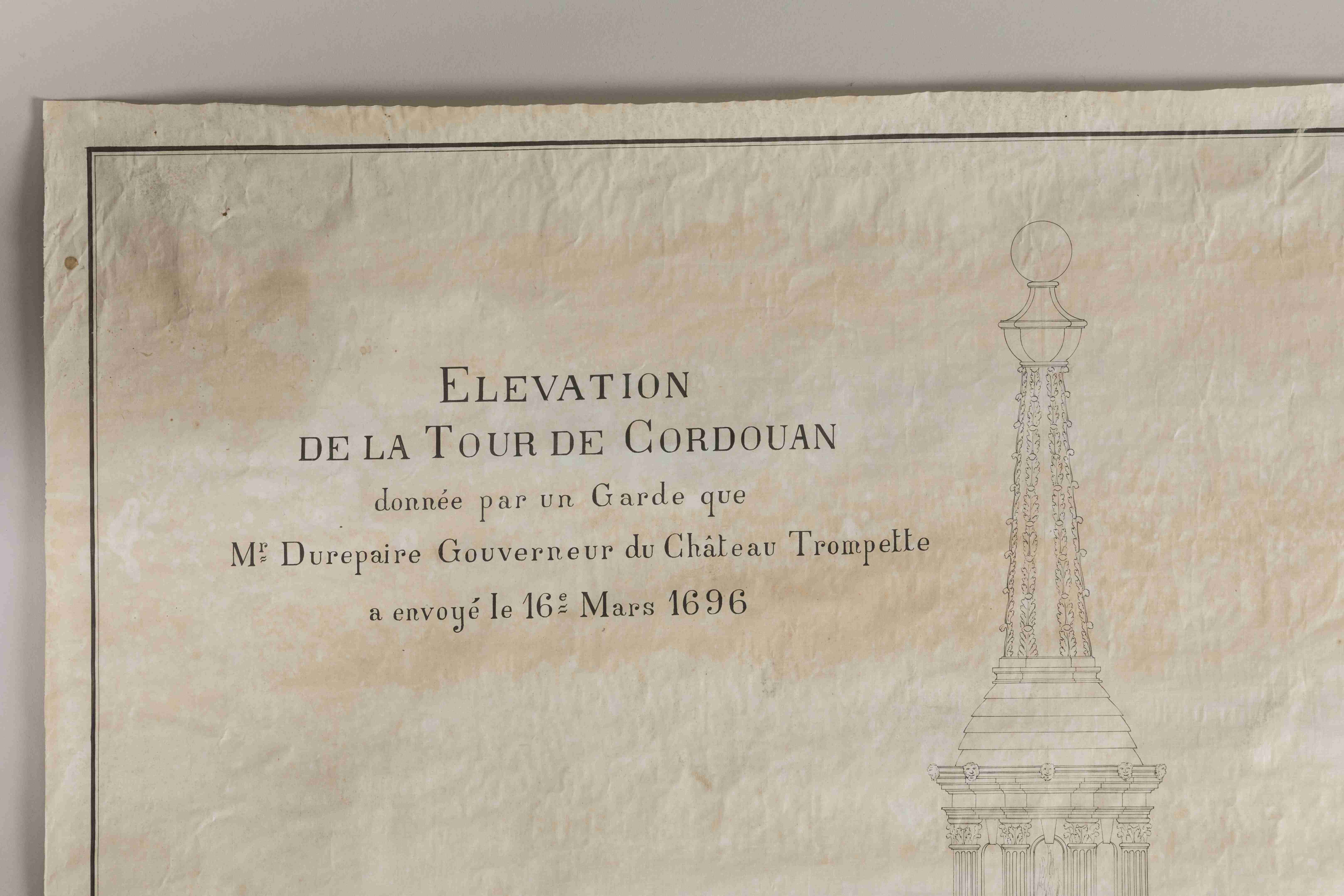 LE PHARE DE CORDOUAN ou le "Versailles de la mer"ELEVATION...