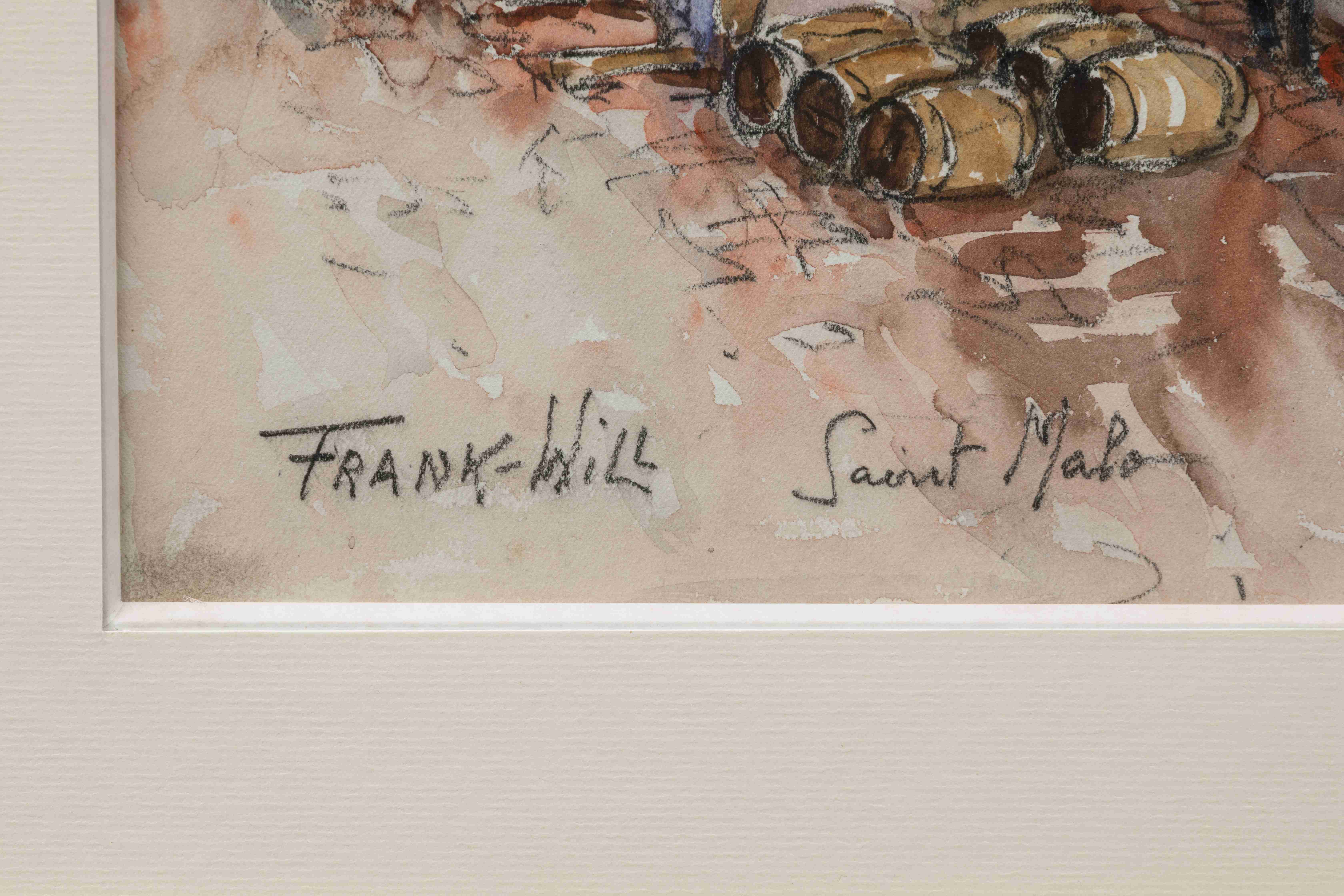 FRANK-WILL (Nanterre, 1900 - Clichy, 1951) Frank William Boggs dit,
Saint-Malo,...