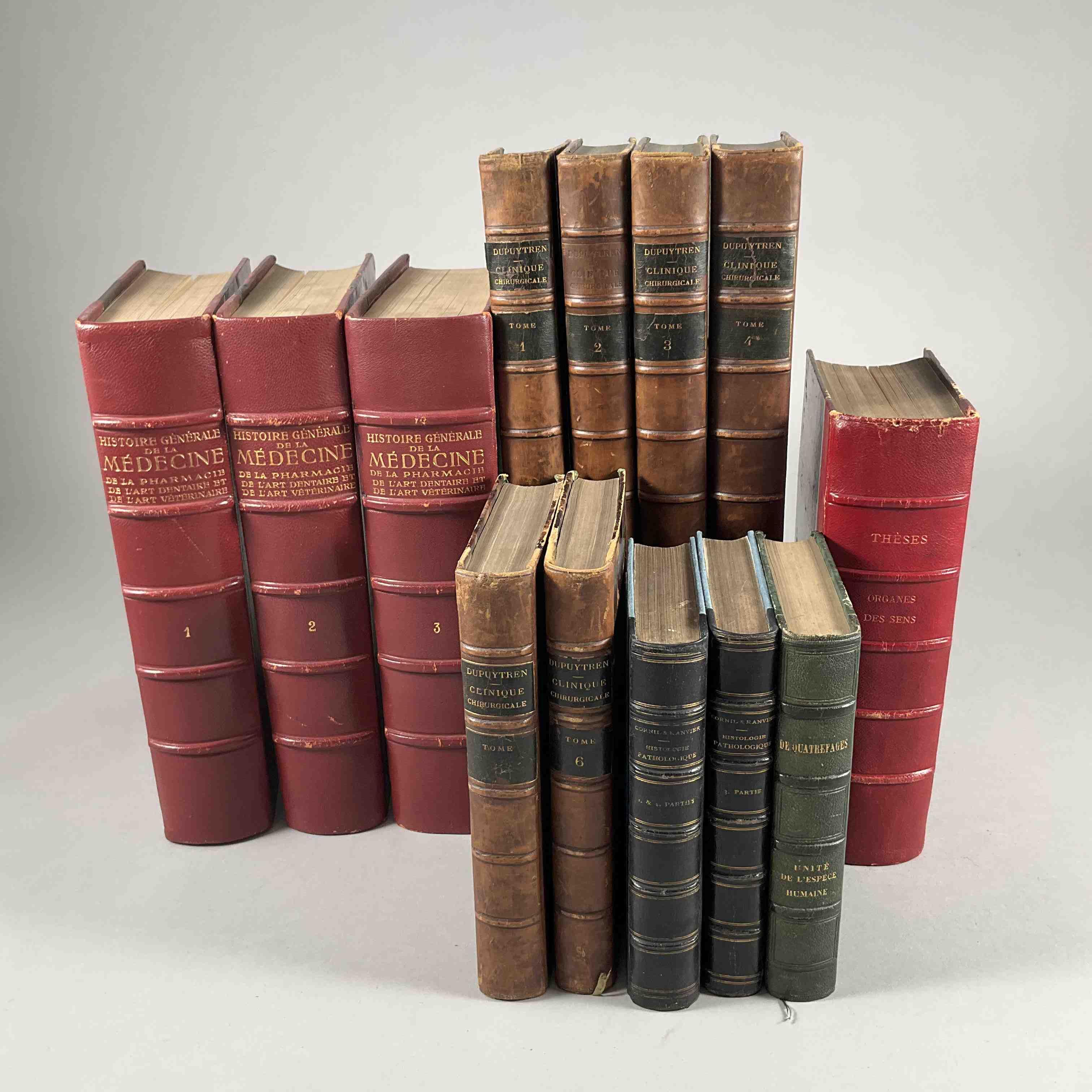 [Médecine] 13 volumes dont Histoire générale de la médecine (3vol),...