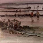 Joseph-Marie LE TOURNIER (1892 - 1972)
"Morbihan"
Aquarelle signée et titrée en...