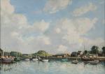 Lucien SEEVAGEN (Chaumont, 1887 - Ile de Bréhat, 1959)
L'avant-port de...