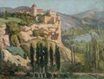 Marie REOL (Massiac, 1880 - Douarnenez, 1963)Lacave, le château de...