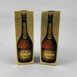 2 bouteilles COGNAC Grande Fine "Vice Roi", ROI des ROIS...