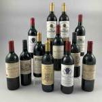 12 bouteilles SAINT EMILION Divers dont : Château SAINT GEORGES...
