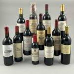 12 bouteilles SAINT EMILION Divers dont : Château BADON LA...