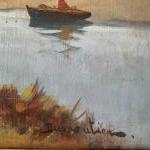 DUMOUTIER (XXe siècle)
Estuaire breton.
Huile sur toile signée en bas à...